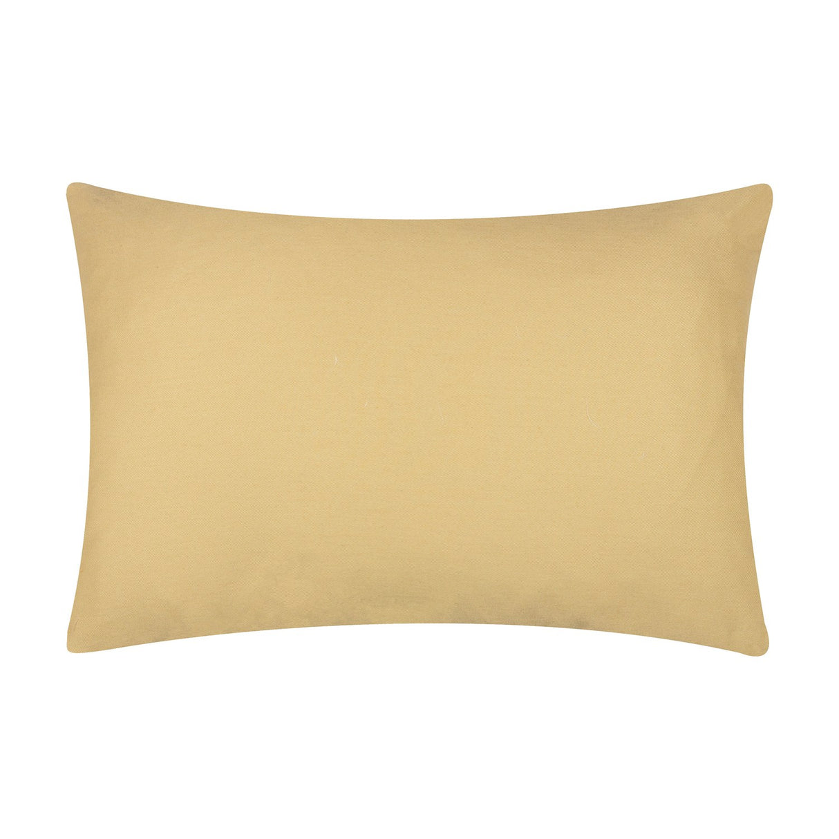 Crown Union Jack Plain Cotton Cushion - Blue