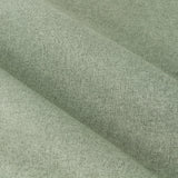 Close-up of Dawn Plain Reversible Eyelet Curtains in eucalyptus, showing soft-textured polyester fabric with a subtle marl weave and draped fold.