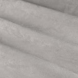 Close-up of The Ultimate Velvet Plain Lined Eyelet Curtains in silver-grey, showing soft matt velvet fabric folds with light catching the pile.