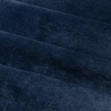 Close-up of The Ultimate Velvet Plain Lined Eyelet Curtains in royal blue, showing the soft matt velvet nap and fluid fabric folds.