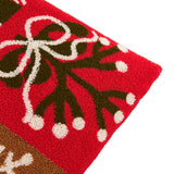 Fika Abstract Velvet Cushion - Multicolour