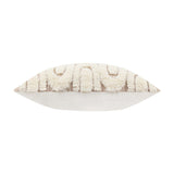 Fosse Geometric Polyester Cushion - Natural