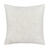 Square cushion in plain white hessian-effect linen weave with a textured natural finish, shown against a plain white background.