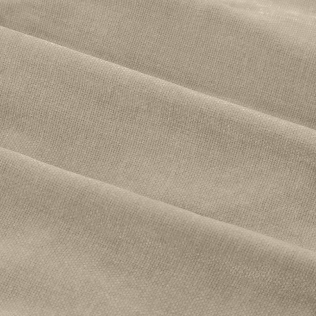 Heavy Chenille Velvet Linen Pencil Pleat Curtains - Linen