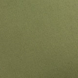 Close-up of the Holmfirth Canvas cushion's woven texture in muted eucalyptus green, showing the plain cotton canvas surface with a matt, flat finish.