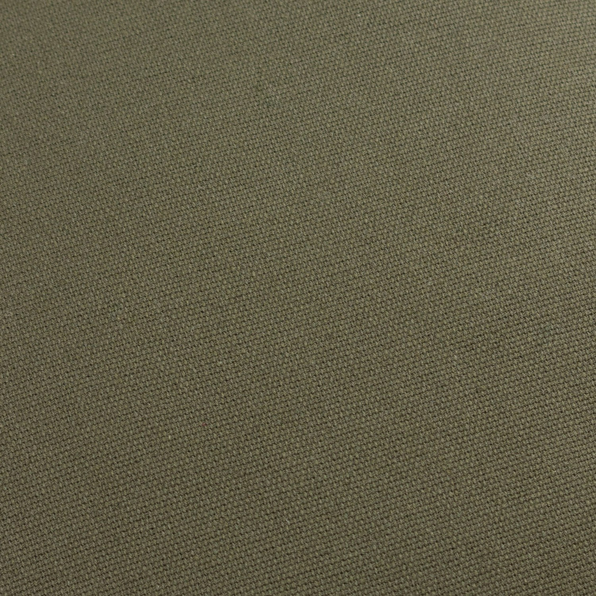 Holmfirth Canvas Plain Cotton Cushion - Lichen