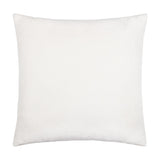 Plain reverse side of the Love Tuft Embroidered Polyester Cushion, showing a soft cream micro boucle fabric with no embroidery, shown on a white background.