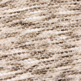 Close-up of the Malvern Jacquard Chenille Cushion in Cedar, showing a textured woven pile in mottled warm brown, stone and cream tones.