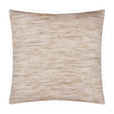 Malvern Jacquard Chenille Cushion in oatmeal, a square 45x45cm cushion with a mottled, flecked neutral weave and subtle sheen, shown on a plain white background.