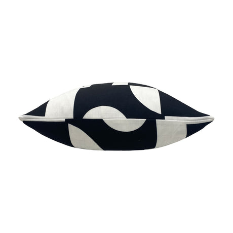 Manhattan Abstract Polyester Cushion - Mono