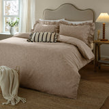 Margot Cotton Striped Duvet Cover Set - Mole