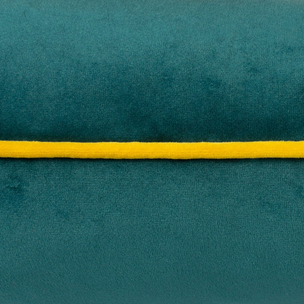 Meridian Plain Velvet Cushion - Teal/Cylon