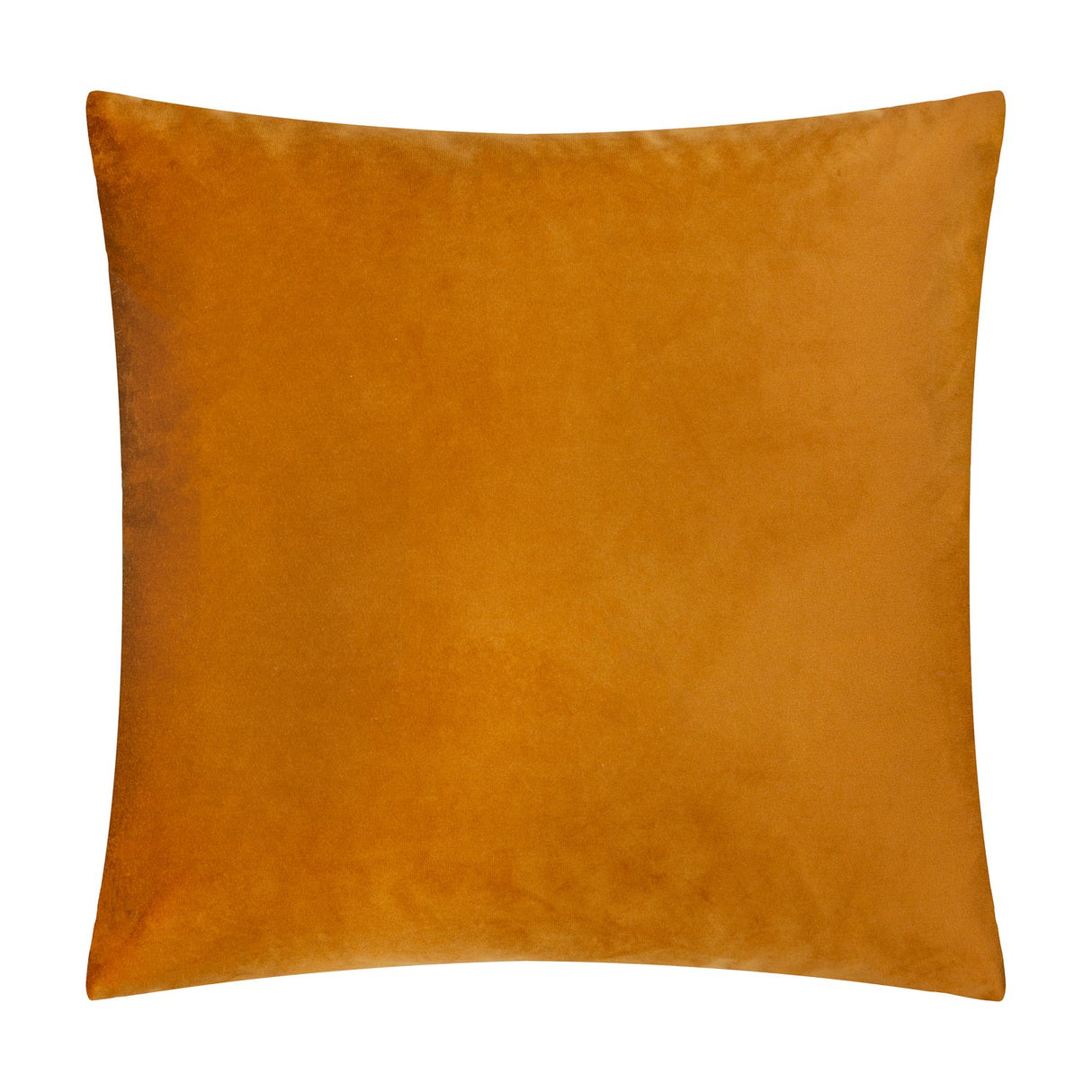 Metro Harlequin Jacquard Velvet Cushion - Ginger