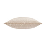 Neptune Geometric Velvet Cushion - Champagne