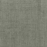 Close-up of the Nimbus sheer curtain panel showing its open, loosely woven eucalyptus green polyester fabric texture.