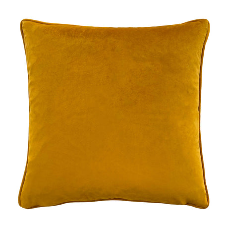 Orient Animal Velvet Cushion - Slate Blue