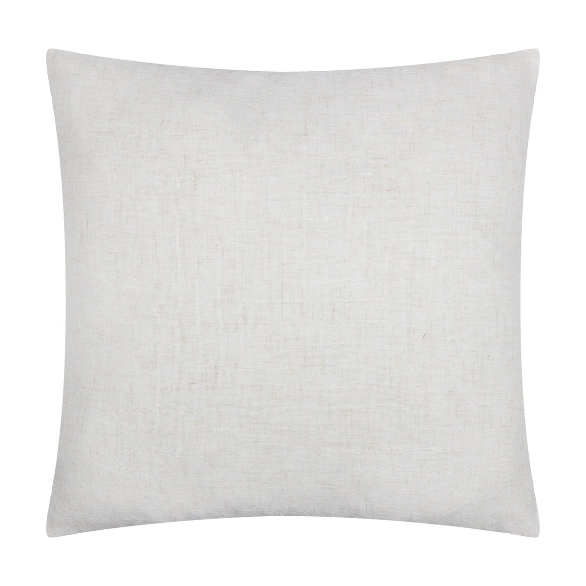 Square Pebble Linen Chenille Cushion in natural cream, showing a textured woven fabric with subtle pebble-like relief, shown on a plain white background.