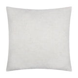 Square Pebble Linen Chenille Cushion in natural cream, showing a textured woven fabric with subtle pebble-like relief, shown on a plain white background.