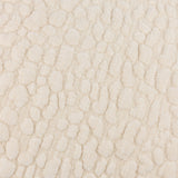 Close-up of the Pebble Linen Chenille Cushion in natural cream, showing raised pebble-textured chenille pile across the fabric surface.