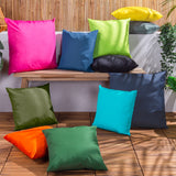 Plain Printed Polyester Cushion - Navy
