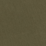 Close-up of the Slub Cotton Woven Plain Cushion in Lichen, showing the softly textured, slubbed weave of the muted olive green cotton fabric.