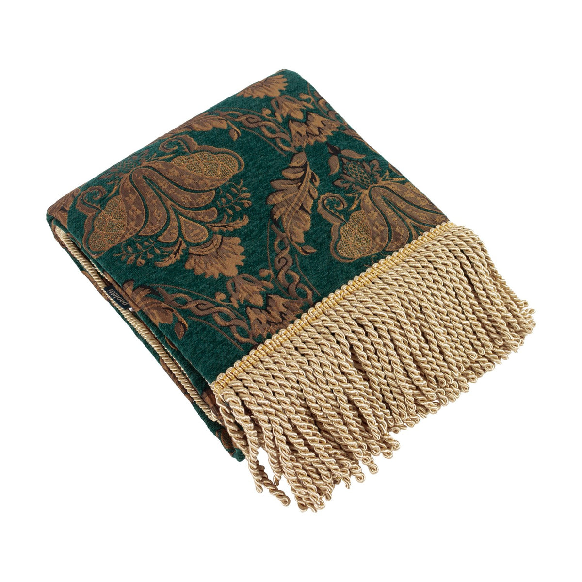Shiraz Polyester Throw - Emerald