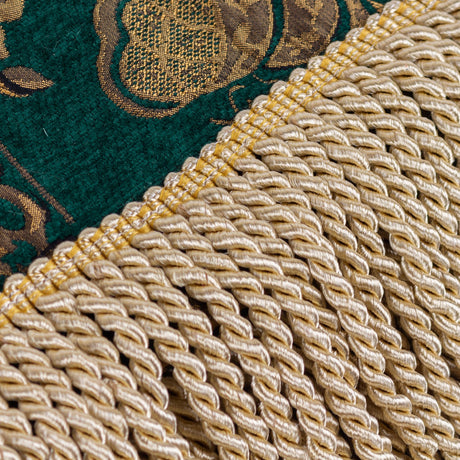 Shiraz Polyester Throw - Emerald
