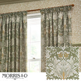 Snakeshead Chenille Pencil Pleat Curtains - Sunflower/Stone