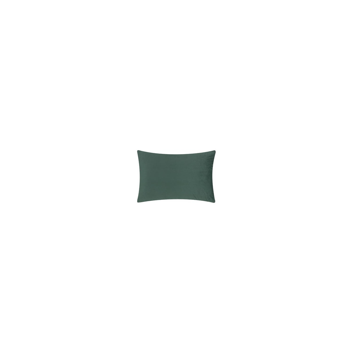 Softie Check Polyester Cushion - Green