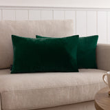Sunningdale Plain Velvet Cushion - Bottle