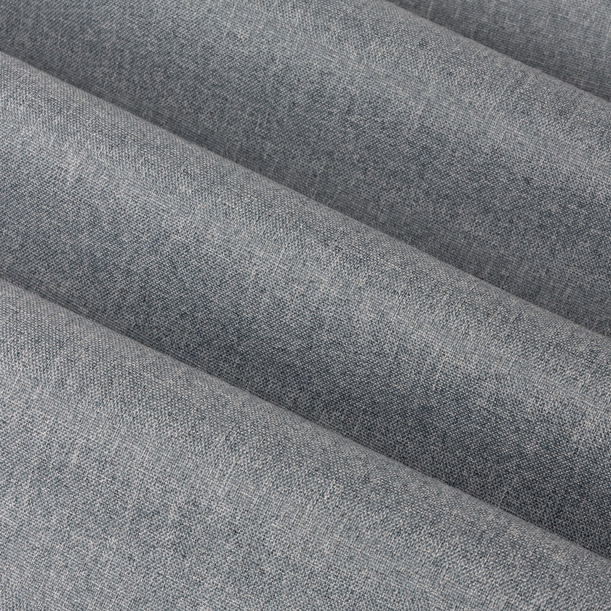 The Ultimate Blackout Plain Woven Eyelet Curtains - Denim