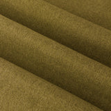 Close-up of The Ultimate Blackout Plain Woven Eyelet Curtains in forest green, showing textured polyester fabric with soft folds and a subtle woven finish.