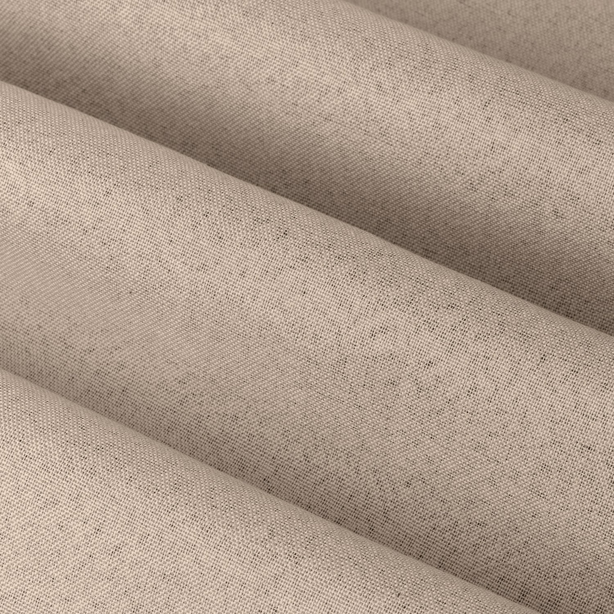 The Ultimate Blackout Plain Woven Eyelet Curtains - Natural