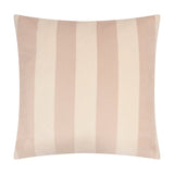 The Ultimate Stripe Jacquard Velvet Cushion - Malted Milk