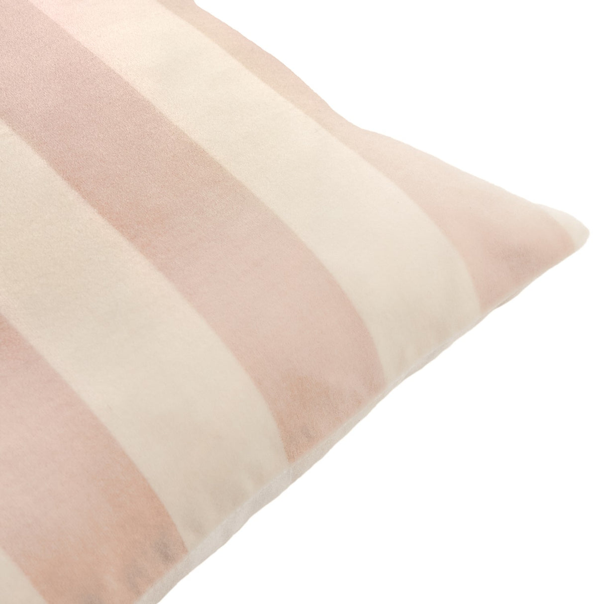 The Ultimate Stripe Jacquard Velvet Cushion - Malted Milk