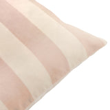 The Ultimate Stripe Jacquard Velvet Cushion - Malted Milk