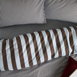 The Ultimate Stripe Reversible Duvet Cover Set - Blueberry Muffin