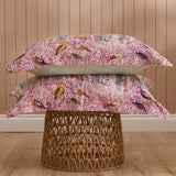 Whimsical Tale Cotton Plain Duvet Cover Set - Blush