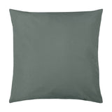 Plain Printed Polyester Cushion in grey, a square outdoor cushion with a soft matte finish and no pattern, shown against a plain white background.