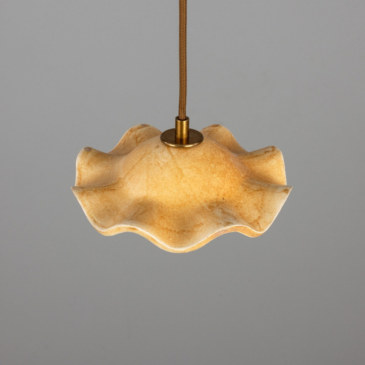 Rivale Ceramic Globe Pendant Light - Oatstone