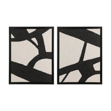 Roberval Wall Art Set of 2 - Black & White