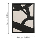 Roberval Wall Art Set of 2 - Black & White