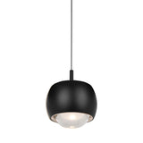 Roller 7.7cm LED Pendant Light 12W 3000K - Black