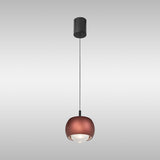 Roller 7.7cm LED Pendant Light 12W 3000K - Coffee & Black
