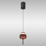 Roller 9.6cm LED Pendant Light 12W 3000K - Coffee & Black