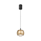 Roller 7.7cm LED Pendant Light 12W 3000K - Gold & Black
