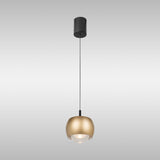 Roller 7.7cm LED Pendant Light 12W 3000K - Gold & Black