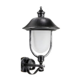 Volute Cast Aluminium Outdoor Wall Lantern