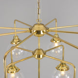 Rome 13 Light Glass Globe Chandelier