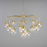 Rome 13 Light Glass Globe Chandelier